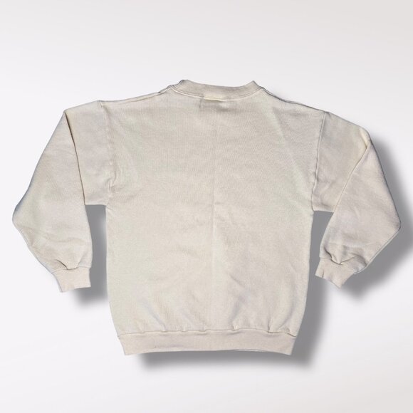 Vintage Canobie Lake Park Kids Sweatshirt Yellow Kid U Not 50/50 Graphic Medium - Picture 6 of 7